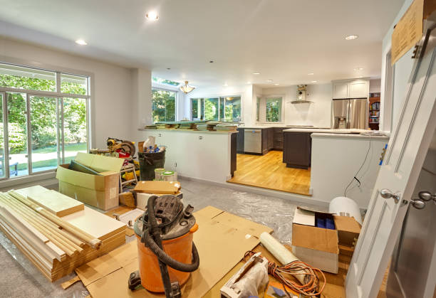 Professional Kitchen Island Installation technician working in New Auburn, MN